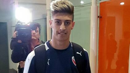 Rigoni viajó con el plantel de Independiente a Chile