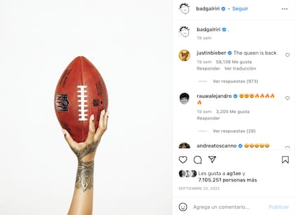 Rihanna confirmó su participación en el Super Bowl 2023
