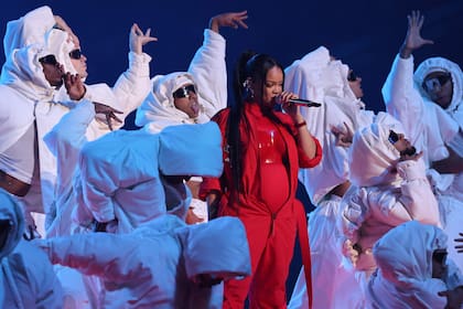 Rihanna en el Súper Bowl LVII