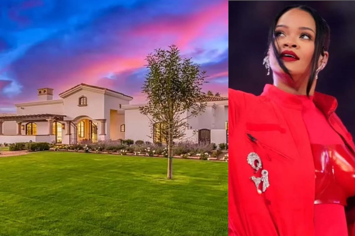 Rihanna pagó medio millón de dólares para hospedarse en una casa de Arizona, previo al superdomingo de la NFL