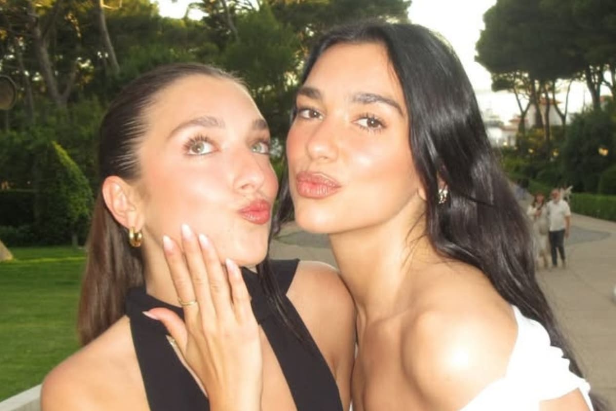 Rina, la hermana del medio de Dua Lipa que se abre paso como modelo y actriz (Foto: Instagram @rinalipa)