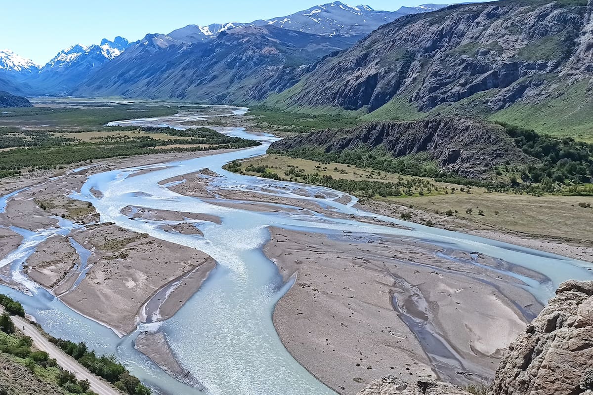 Río de las Vueltas, El Chaltén, el lugar donde murieron tres turistas que practicaban rafting