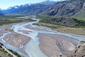 Río de las Vueltas, El Chaltén, el lugar donde murieron tres turistas que practicaban rafting