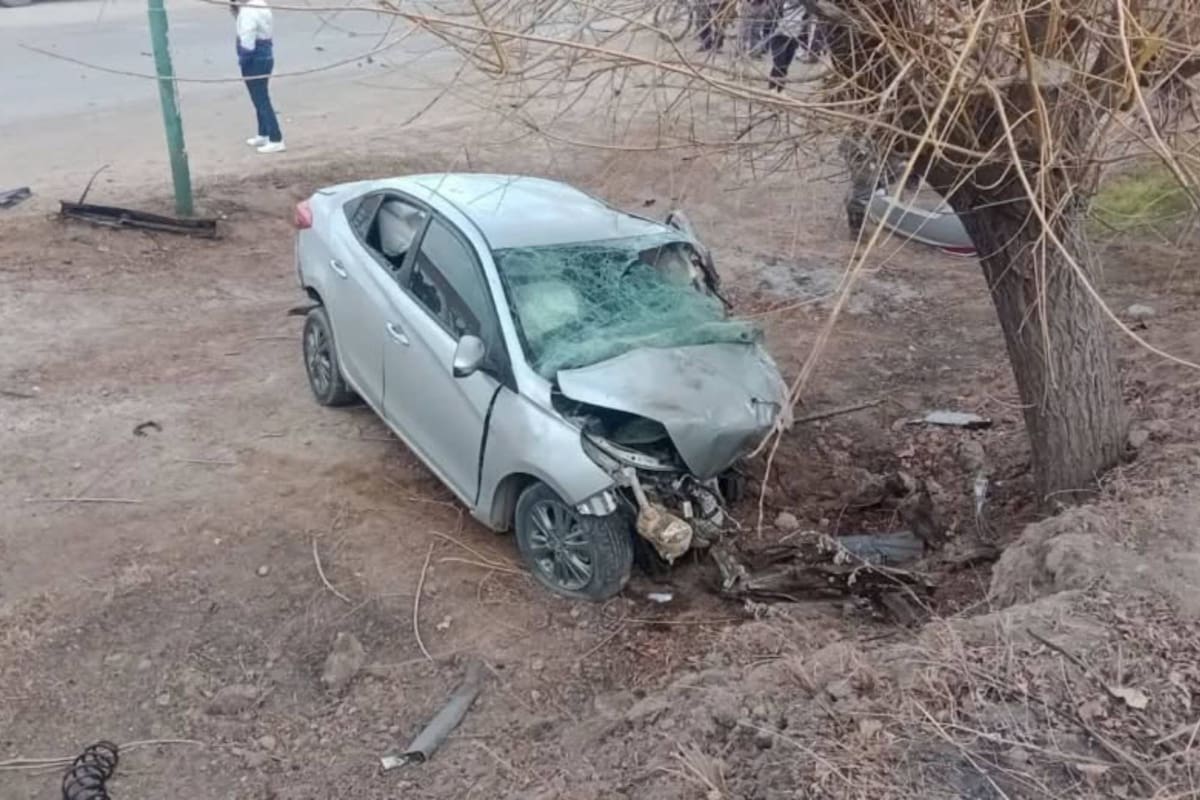Río Negro: un hombre de 36 años murió tras cruzar de carril e impactar de frente contra un camión.
