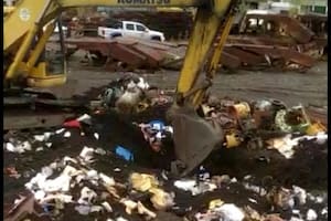 Río Turbio: encontraron documentos enterrados en un baldío del yacimiento