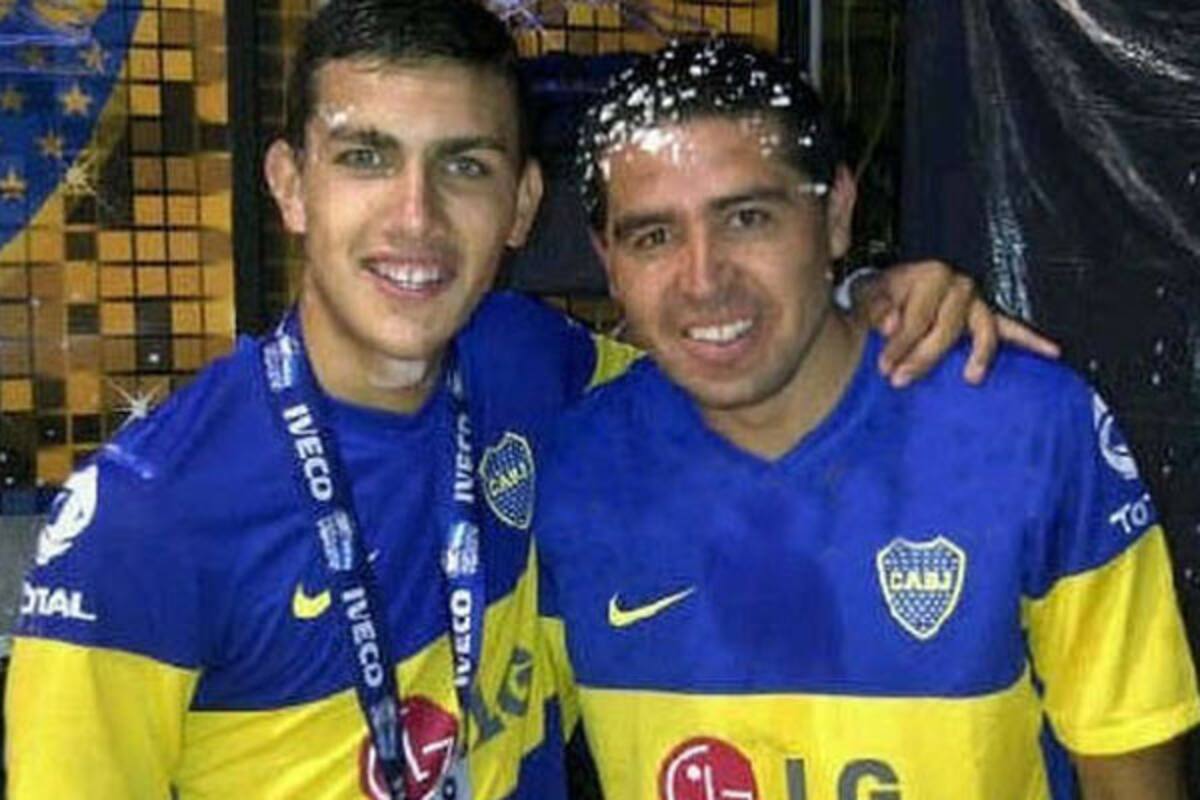 Riquelme siempre dijo que Paredes era su sucesor