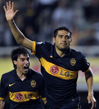 Riquelme en su etapa como jugador de Boca