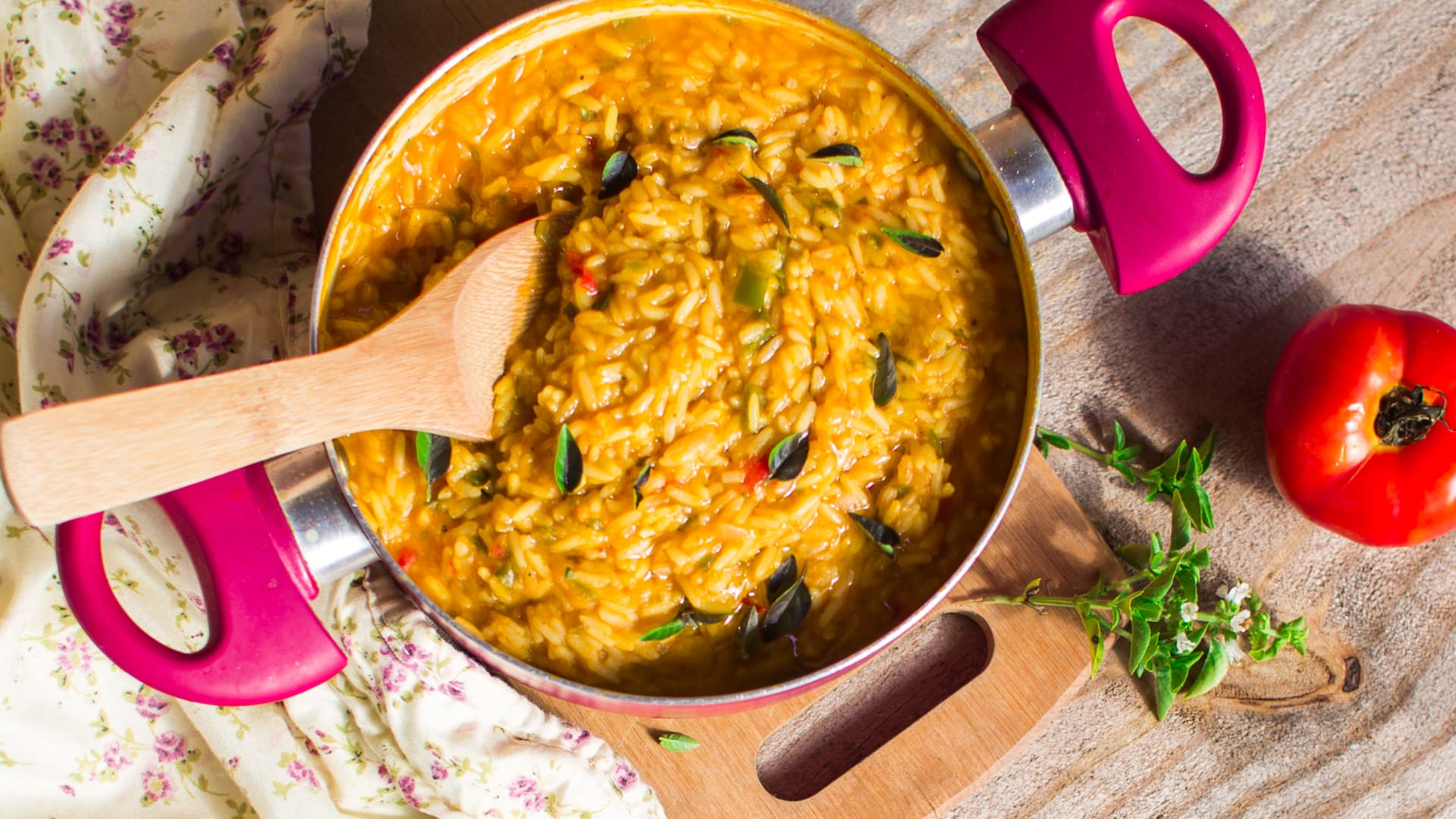 Risotto de zapallo.