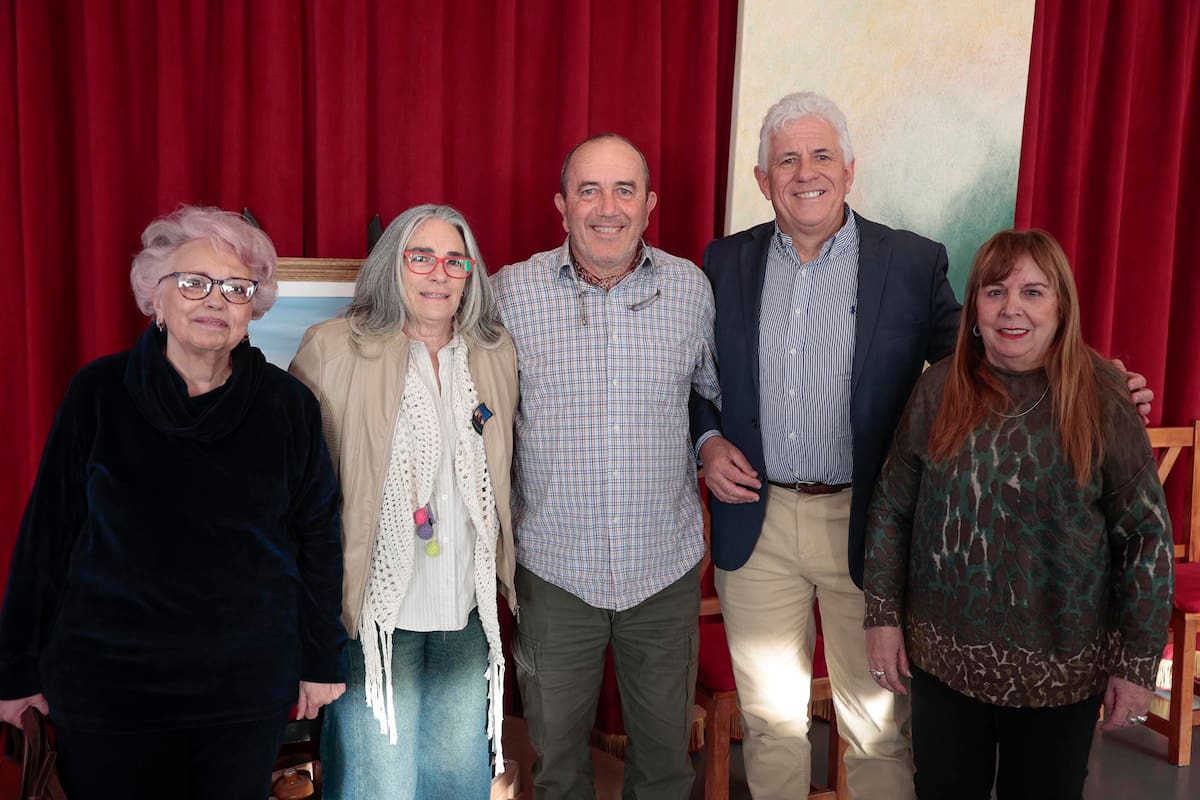 Rita Drisaldi, Sharon Bárcena, Rafael Martínez de Sanzo, Stuart Blake, María Palacios, impulsores de la Fundación Patagonia Rural Sustentable (FPRS)