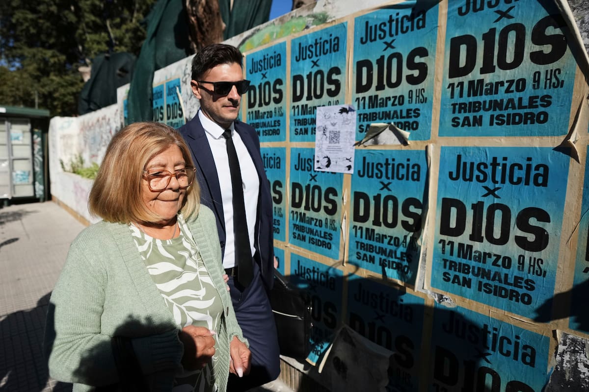 Rita Maradona, una de las hermanas de Diego, declara como testigo