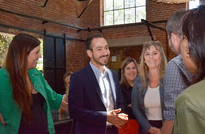 Ritacco junto a Juliana Di Tullio