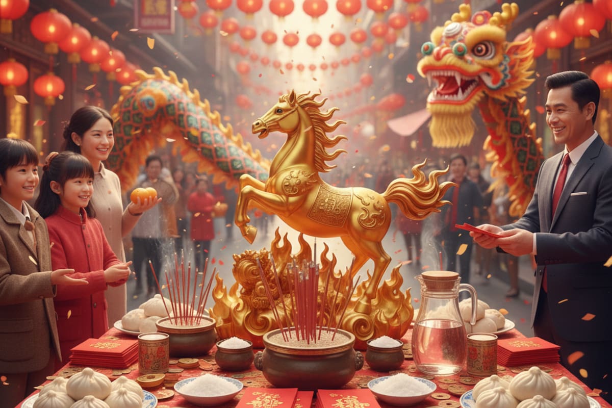 Rituales y tradiciones chinas para recibir el Año del Caballo de Fuego