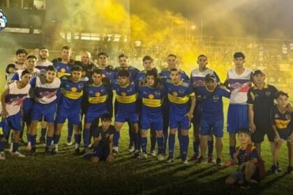 ¿River, con esos colores? Sí, así lució el equipo cordobés en uno de los partidos de la temporada pasada