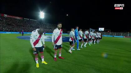 River, en el campo de juego