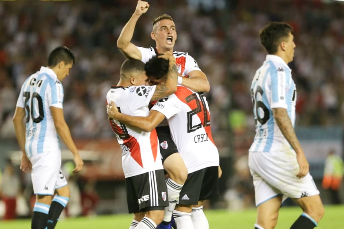 River gana 2 a 0 en el Monumental