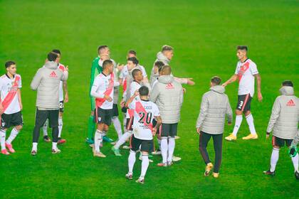 River, luego de la eliminación a manos de Boca en los octavos de final de la Copa Argentina.