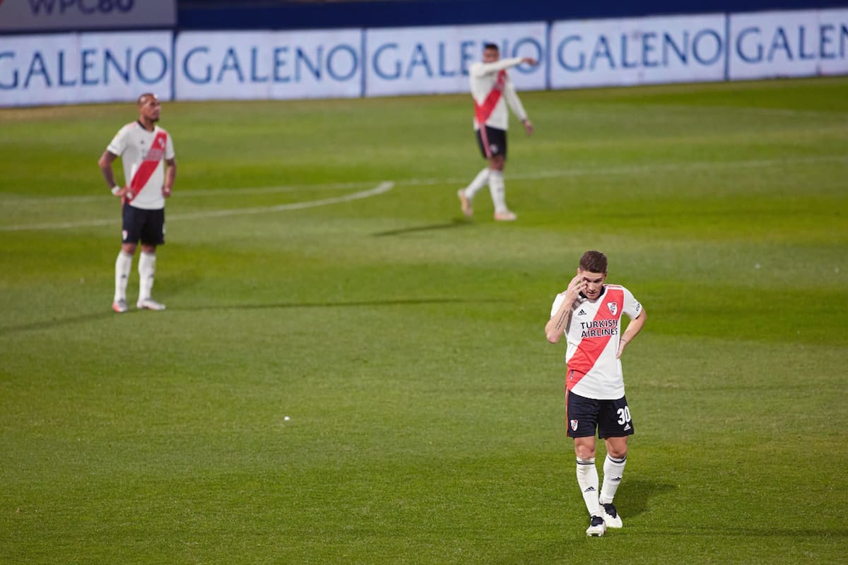 River no tuvo una buena noche y perdió con Godoy Cruz en Mendoza