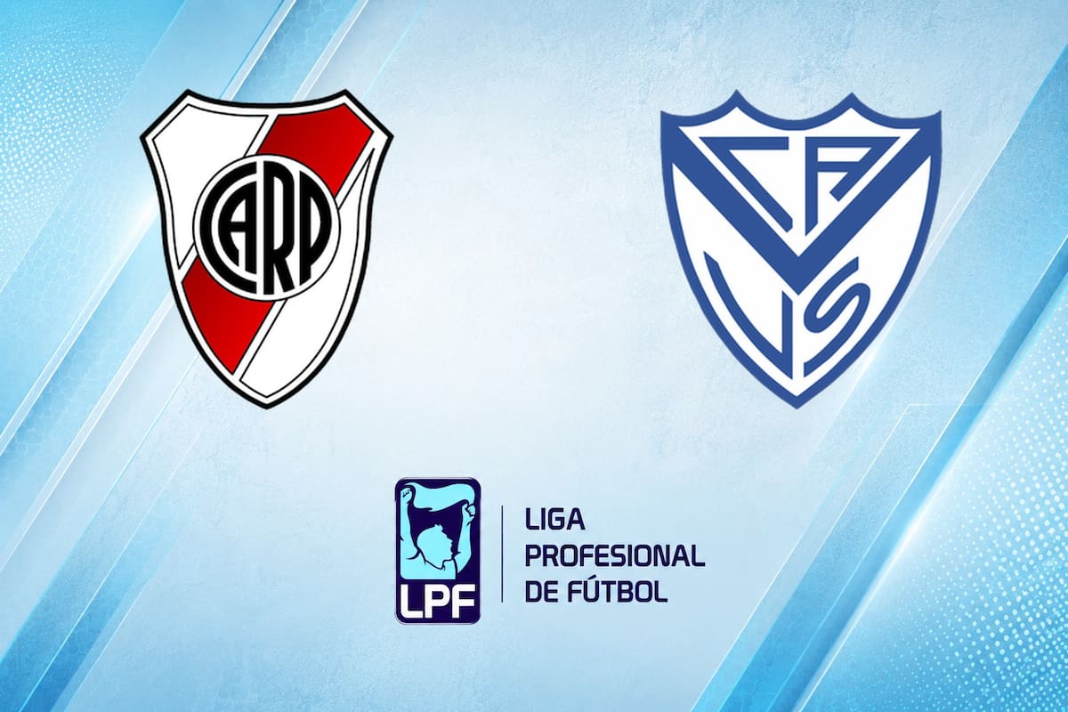 River Plate y Vélez Sarsfield disputaron uno de los encuentros de la jornada del fútbol argentino