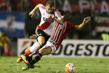 River puede conseguir la clasificación esta noche, en Brasil, contra San Pablo
