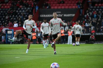River realiza la entrada en calor