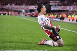 River le gana a Gimnasia y quiere ser semifinalista: un golazo con la jugada de Colidio y el remate de Driussi