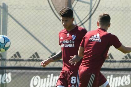 River se entrenó luego del partido de Reserva entre los millonarios y Banfield