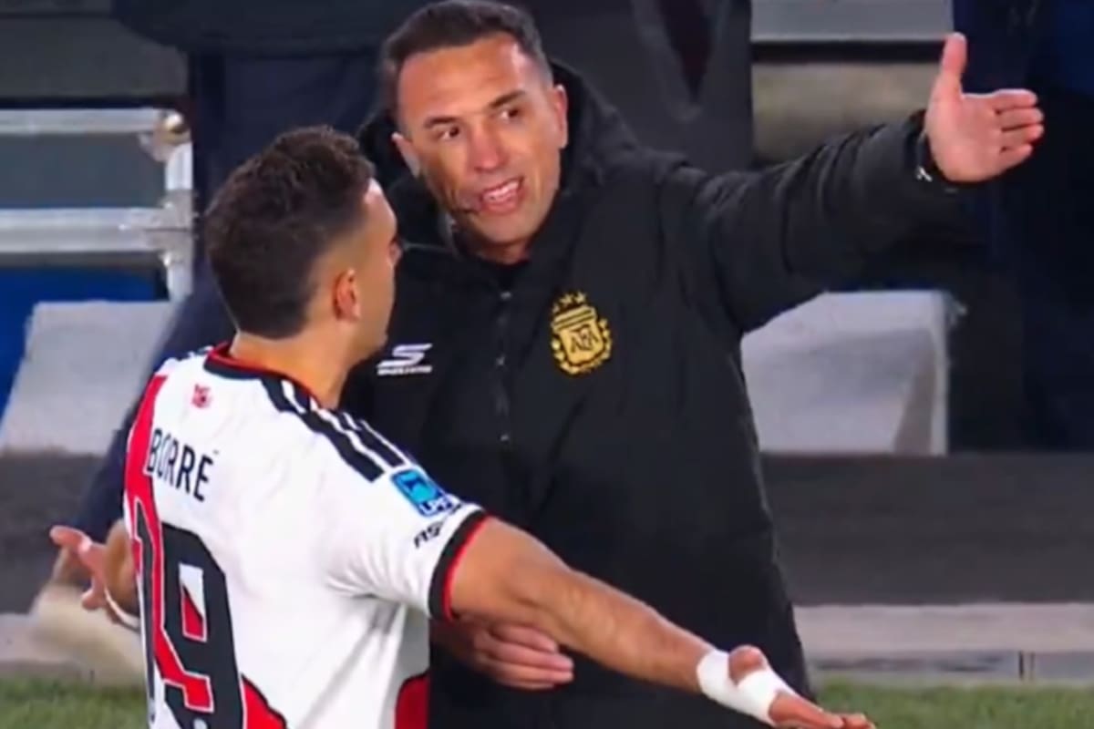 River sufrió la aplicación de una nueva regla durante el partido que disputó este domingo frente a Vélez por el Torneo Clausura