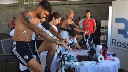 River volvió al trabajo en Ezeiza