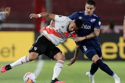 Por momentos el partido fue muy disputado. River se quedó con un enorme triunfo de cara al partido de vuelta