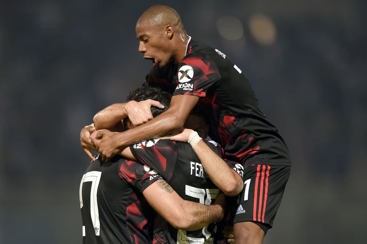 River Vs Argentino De Merlo , Festejo Gool De River.