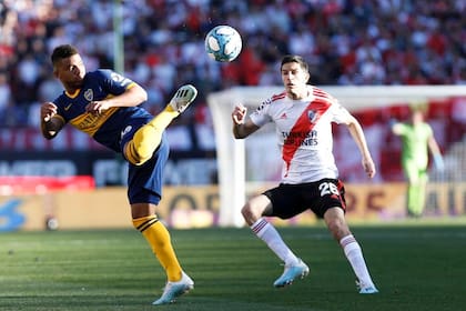 River y Boca ya juegan el Superclásico
