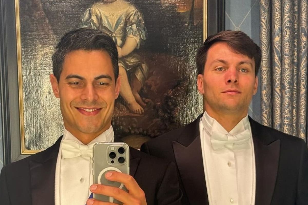 Rob Jetten y Nicolás Keenan (Foto: Instagram @nicokeenan)