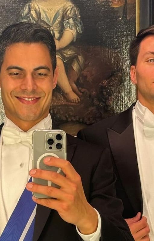 Rob Jetten y Nicolás Keenan (Foto: Instagram @nicokeenan)