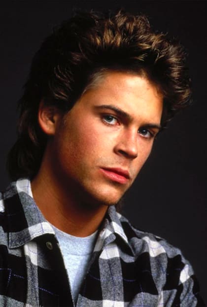 Rob Lowe al comienzo de su carrera