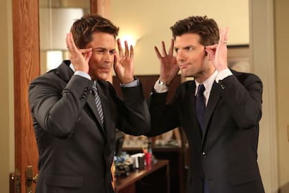 Rob Lowe interpretó al fanático de la vida sana Chris Traeger en Parks and Recreation