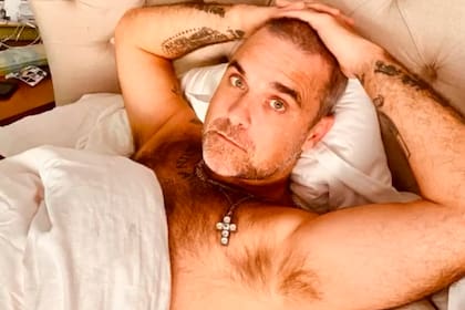 Robbie Williams reveló recientemente pormenores de su vida sexual junto a su esposa Ayda Field