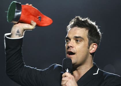 Robbie Williams se coronó como el Mejor Artista Pop Internacional