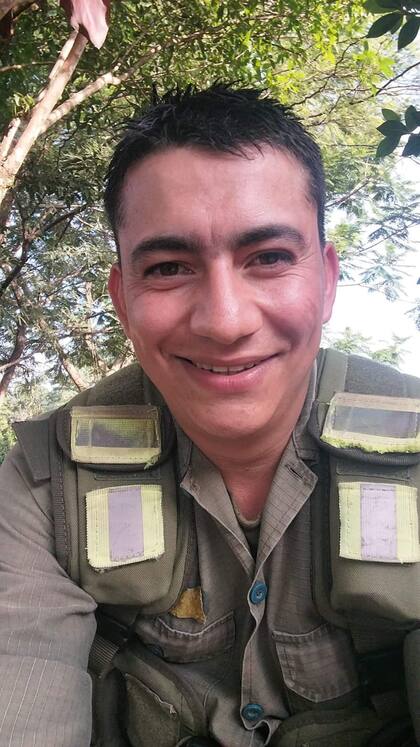 Robert David Barreto, el gendarme que murió atropellado por la camioneta de un contrabandista en San Ignacio, Misiones