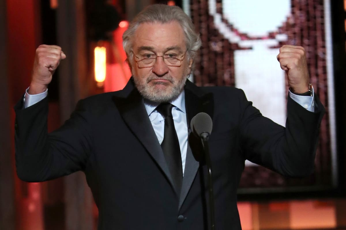 Robert De Niro expresó de manera muy directa la opinión que tiene sobre el actual presidente de Estados Unidos.