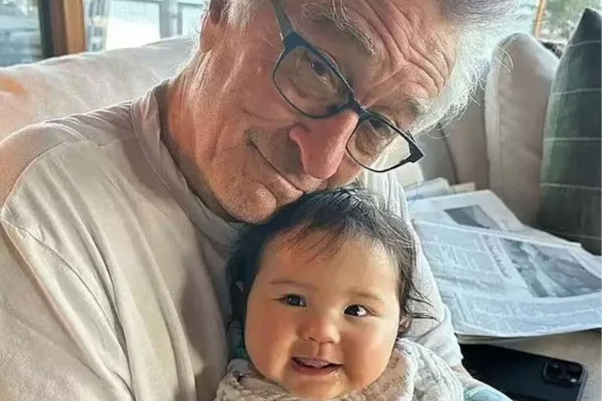 Robert De Niro junto a su benjamina, la pequeña Gia
