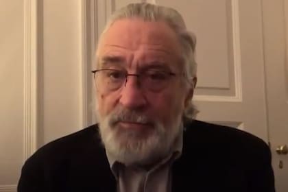Robert De Niro se sumó a una campaña para exigir que se respete la cuarentena