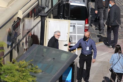 Robert De Niro tuvo una semana movida en Buenos Aires, con filmaciones todos los días, paseos y visitas a varios restaurantes