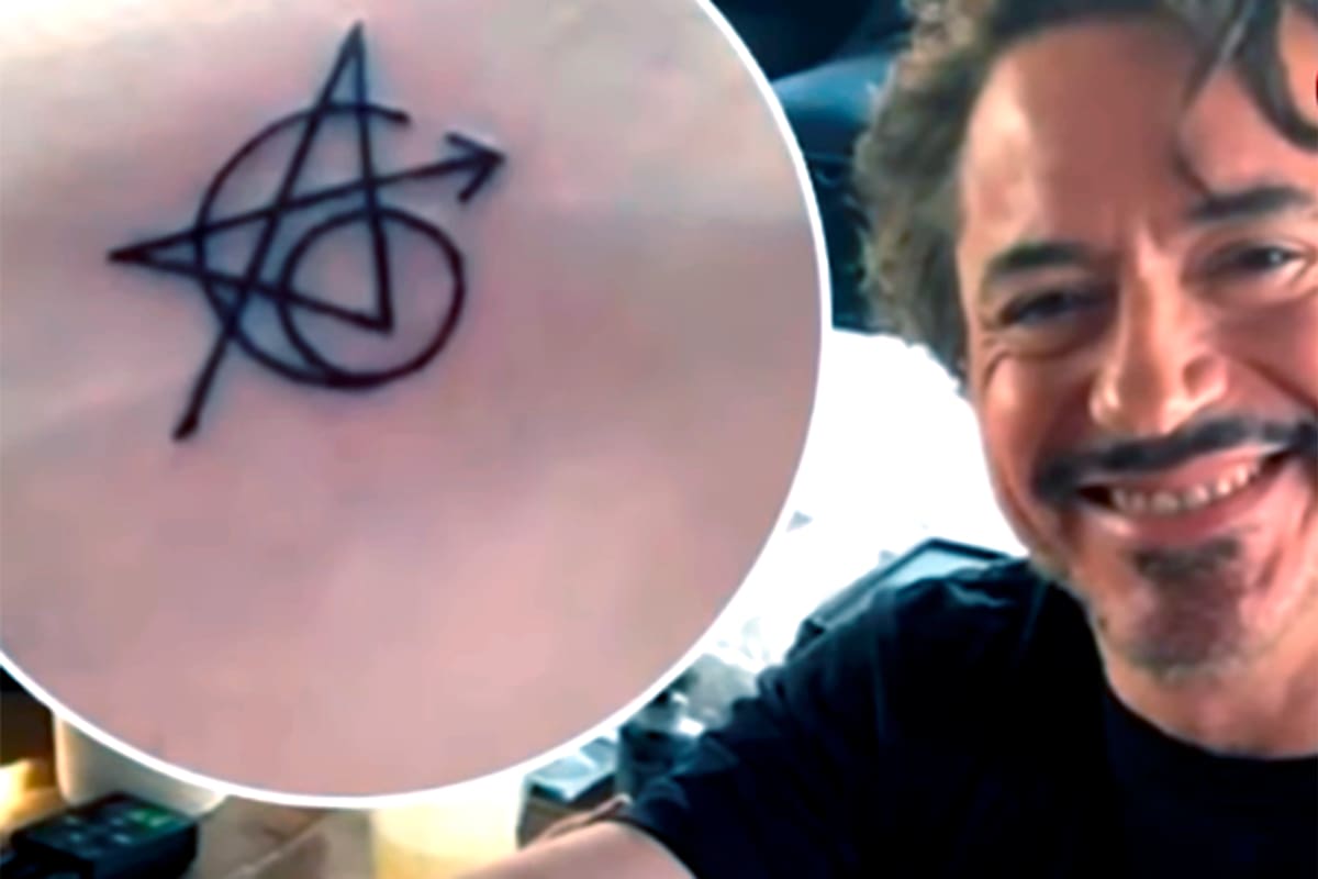 Robert Downey Jr. habló sobre el tatuaje que se hicieron los actores que le dieron vida a los Avangers originales: “Uno casi llora de dolor y otro se negó”