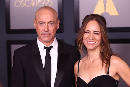 Robert Downey Jr. junto a Susan Downey