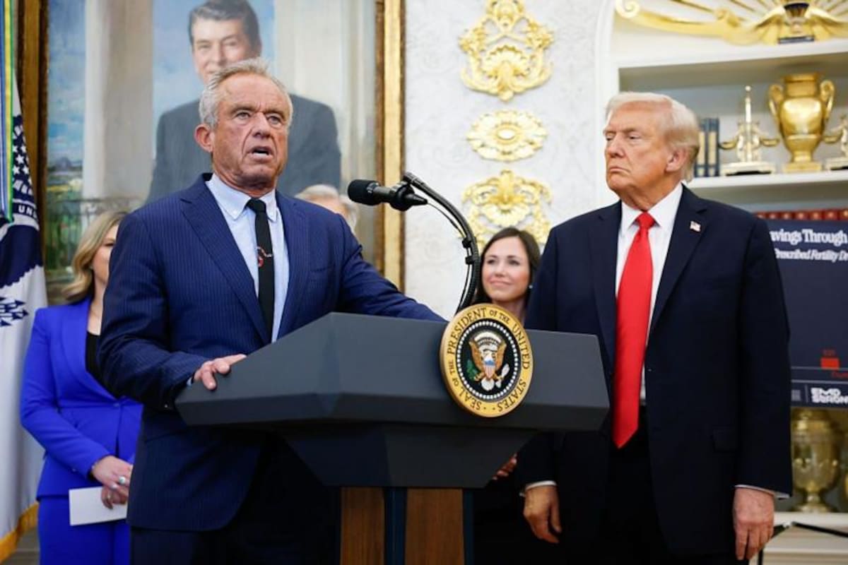 Robert F. Kennedy Jr., secretario del Departamento de Salud y Servicios Sociales de los Estados Unidos, modificó el calendario federal de vacunación pediátrica