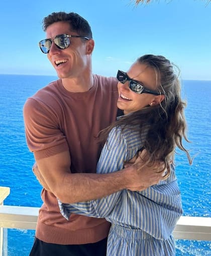 Robert Lewandowski y Anna Lewandowska