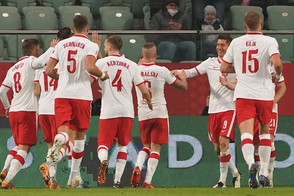 Robert Lewandowski festejando