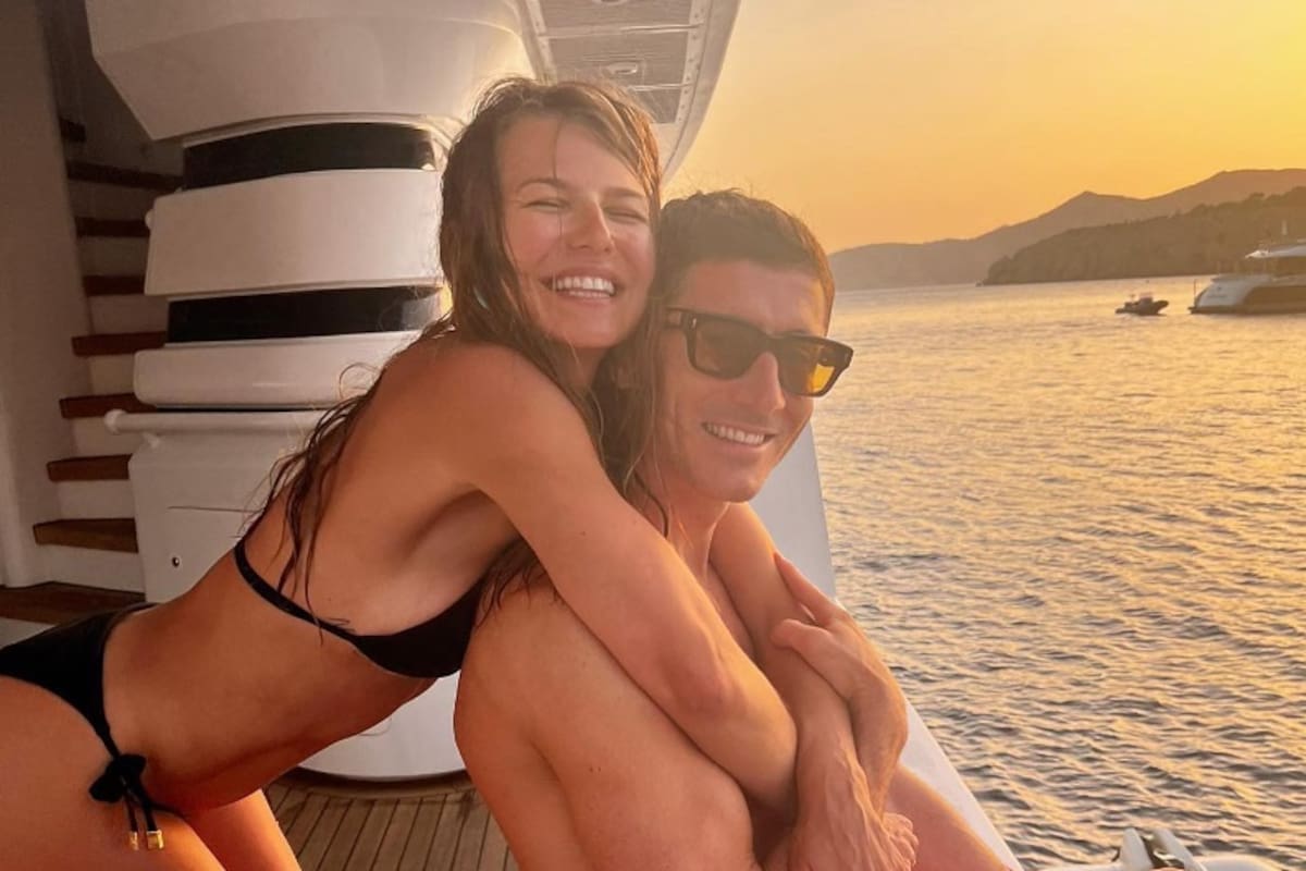 Robert Lewandowski con Anna Lewandowska