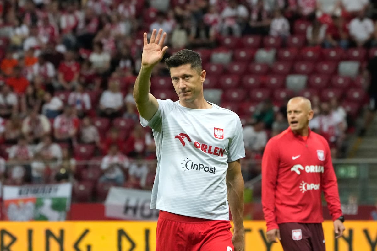 Robert Lewandowski quiere llevar a Polonia al Mundial 2026; el delantero de Barcelona y su equipo enfrentan a Albania