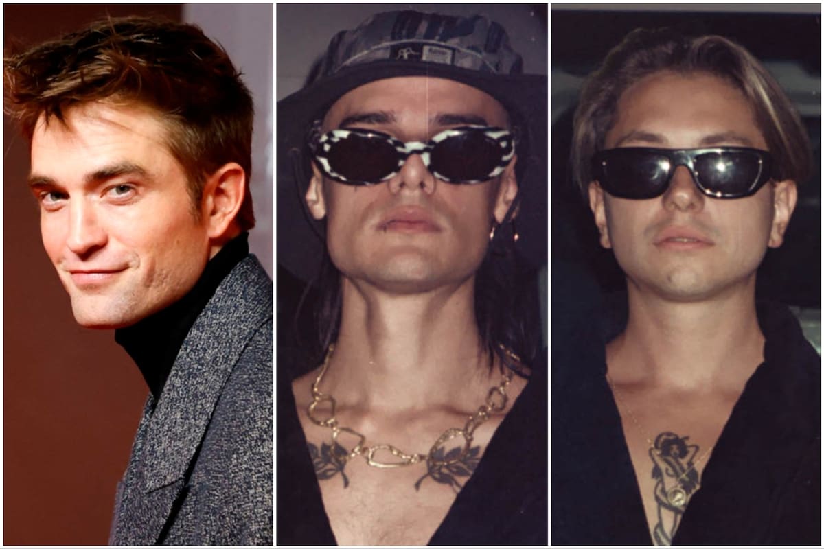 Robert Pattinson se encontró con Catriel y Paco Amoroso en París